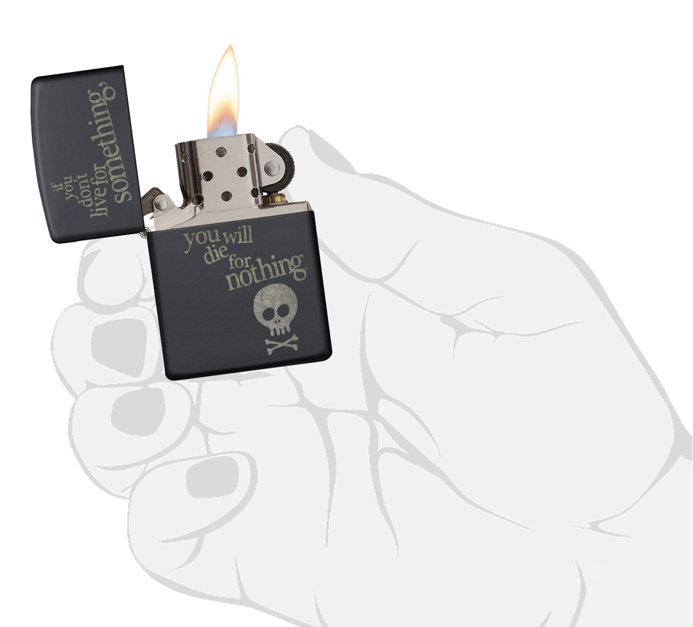 Front shot of Zippo Bejeweled Beetle Design High Polish Brass Windproof Lighter standing at a 3/4 angle.