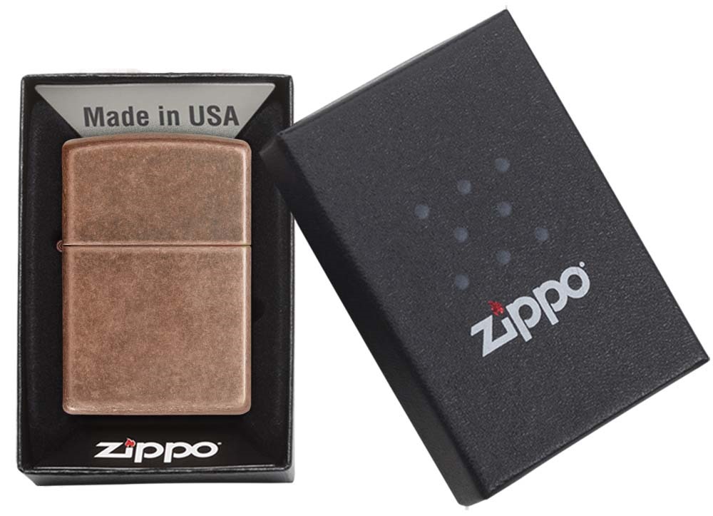 Front shot of Zippo Bejeweled Beetle Design High Polish Brass Windproof Lighter standing at a 3/4 angle.