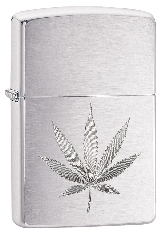 Front shot of Zippo Bejeweled Beetle Design High Polish Brass Windproof Lighter standing at a 3/4 angle.