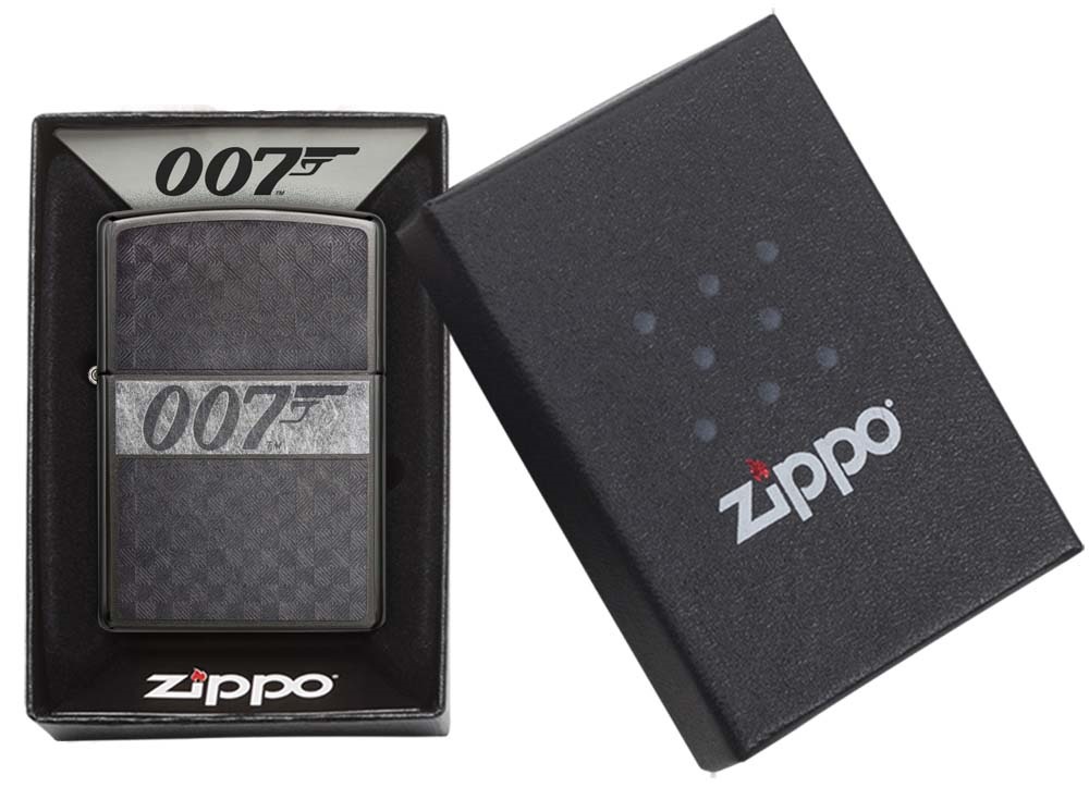 Front shot of Zippo Bejeweled Beetle Design High Polish Brass Windproof Lighter standing at a 3/4 angle.