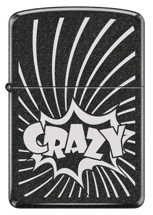 Front shot of Zippo Bejeweled Beetle Design High Polish Brass Windproof Lighter standing at a 3/4 angle.