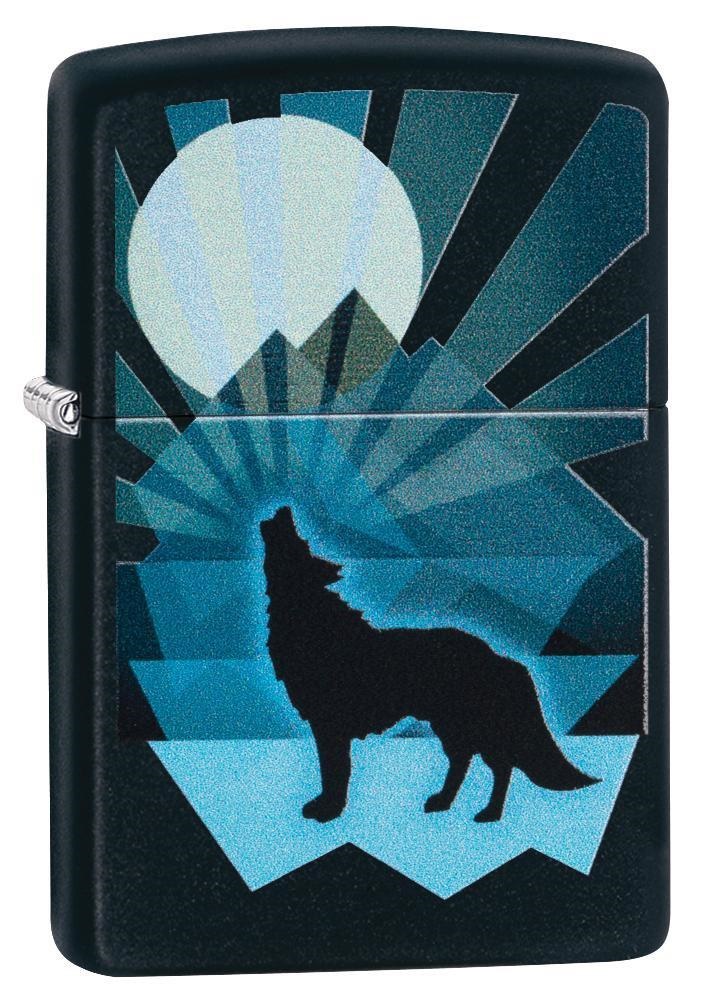 Front shot of Zippo Bejeweled Beetle Design High Polish Brass Windproof Lighter standing at a 3/4 angle.