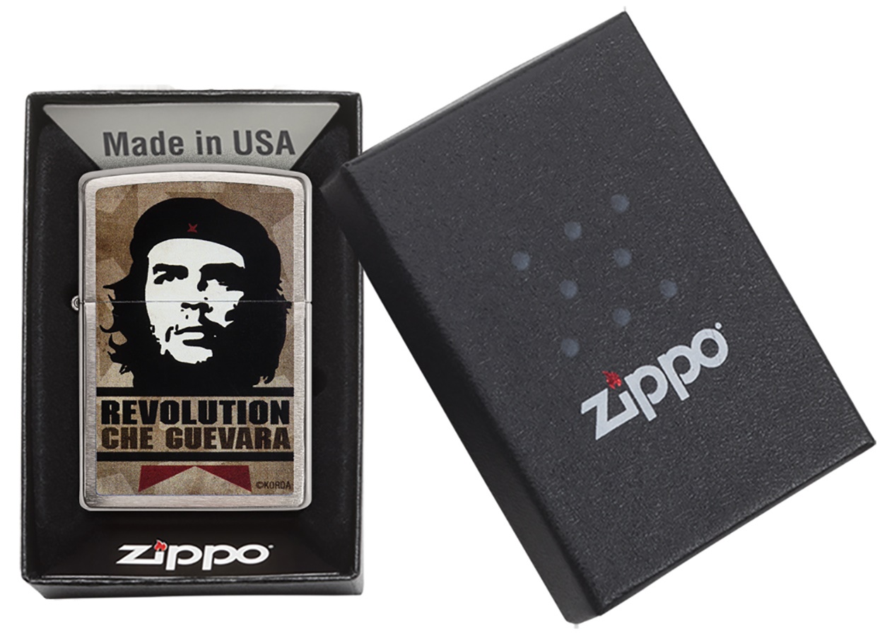 Front shot of Zippo Bejeweled Beetle Design High Polish Brass Windproof Lighter standing at a 3/4 angle.