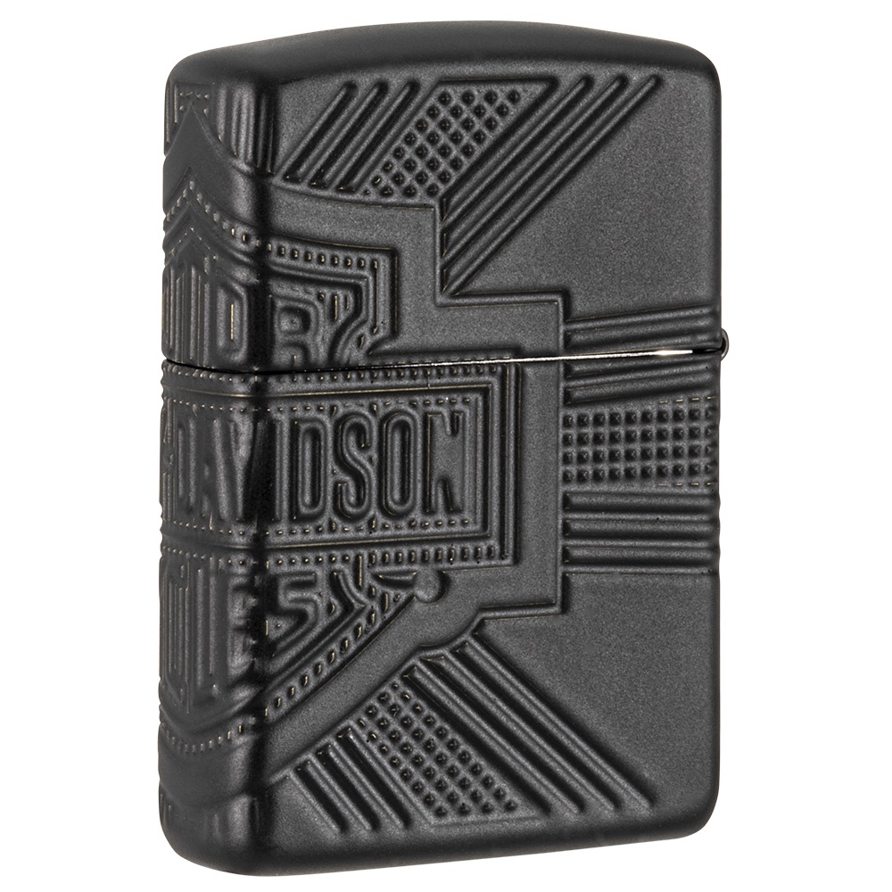 Front shot of Zippo Bejeweled Beetle Design High Polish Brass Windproof Lighter standing at a 3/4 angle.