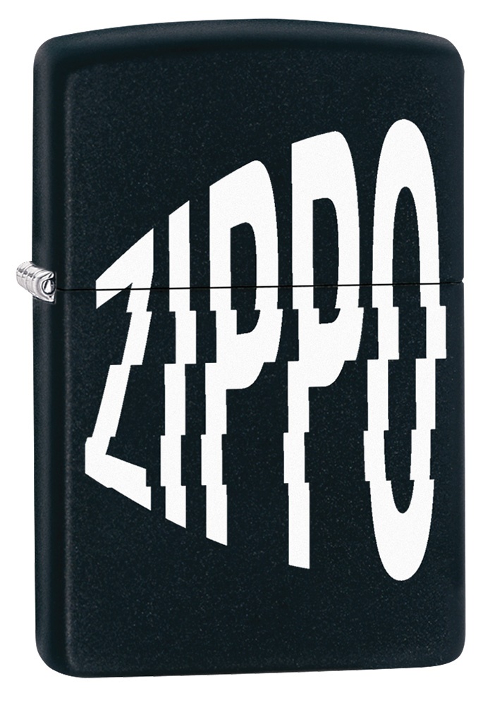 Front shot of Zippo Bejeweled Beetle Design High Polish Brass Windproof Lighter standing at a 3/4 angle.