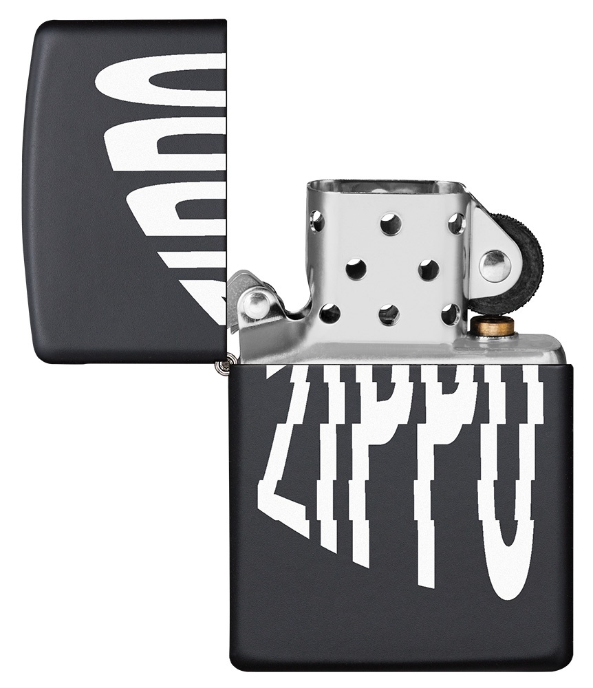 Front shot of Zippo Bejeweled Beetle Design High Polish Brass Windproof Lighter standing at a 3/4 angle.