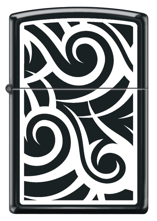 Front shot of Zippo Bejeweled Beetle Design High Polish Brass Windproof Lighter standing at a 3/4 angle.