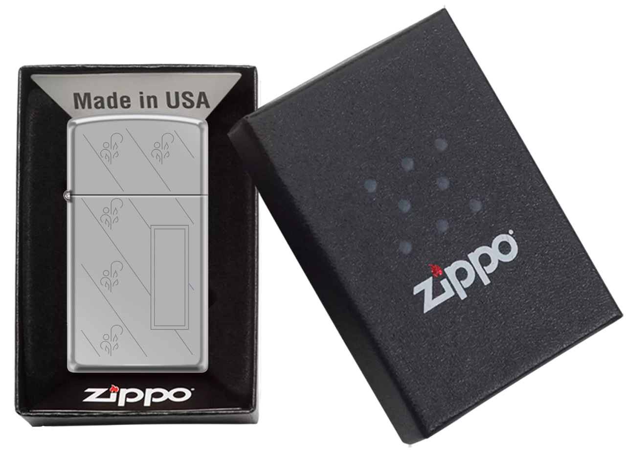 Front shot of Zippo Bejeweled Beetle Design High Polish Brass Windproof Lighter standing at a 3/4 angle.
