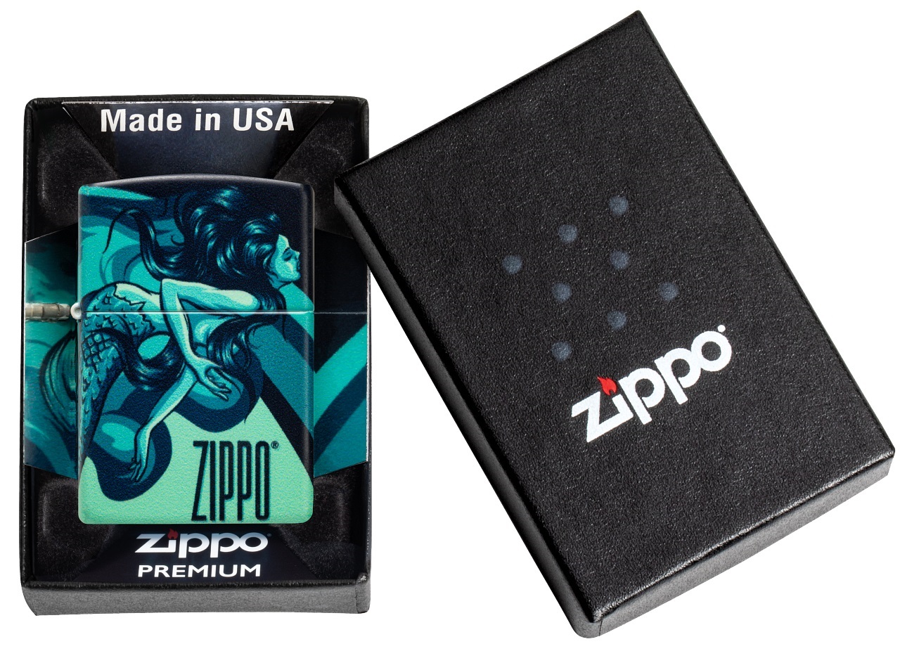 Front shot of Zippo Bejeweled Beetle Design High Polish Brass Windproof Lighter standing at a 3/4 angle.