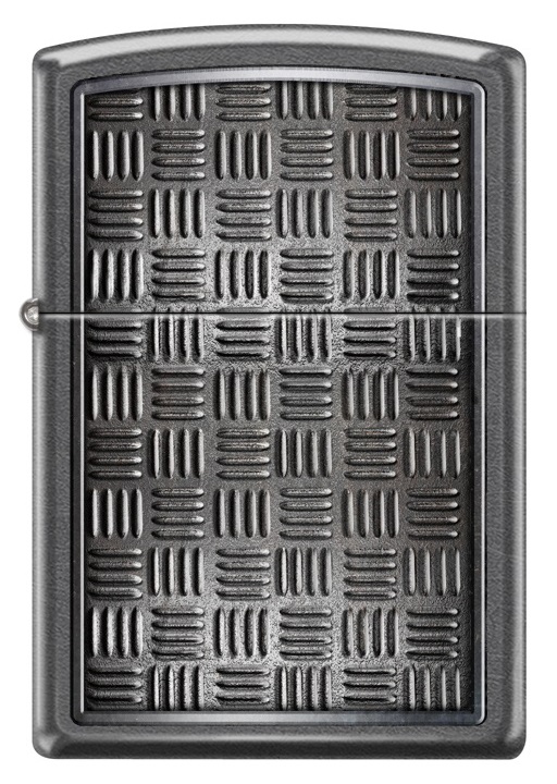 Front shot of Zippo Bejeweled Beetle Design High Polish Brass Windproof Lighter standing at a 3/4 angle.