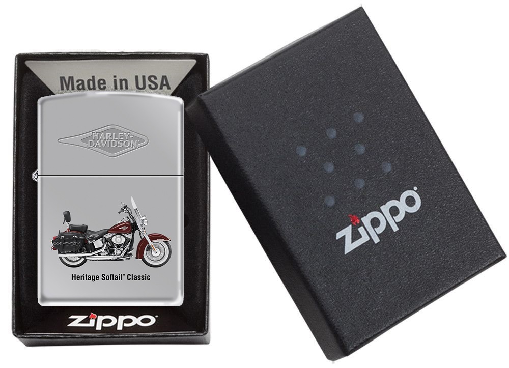 Front shot of Zippo Bejeweled Beetle Design High Polish Brass Windproof Lighter standing at a 3/4 angle.