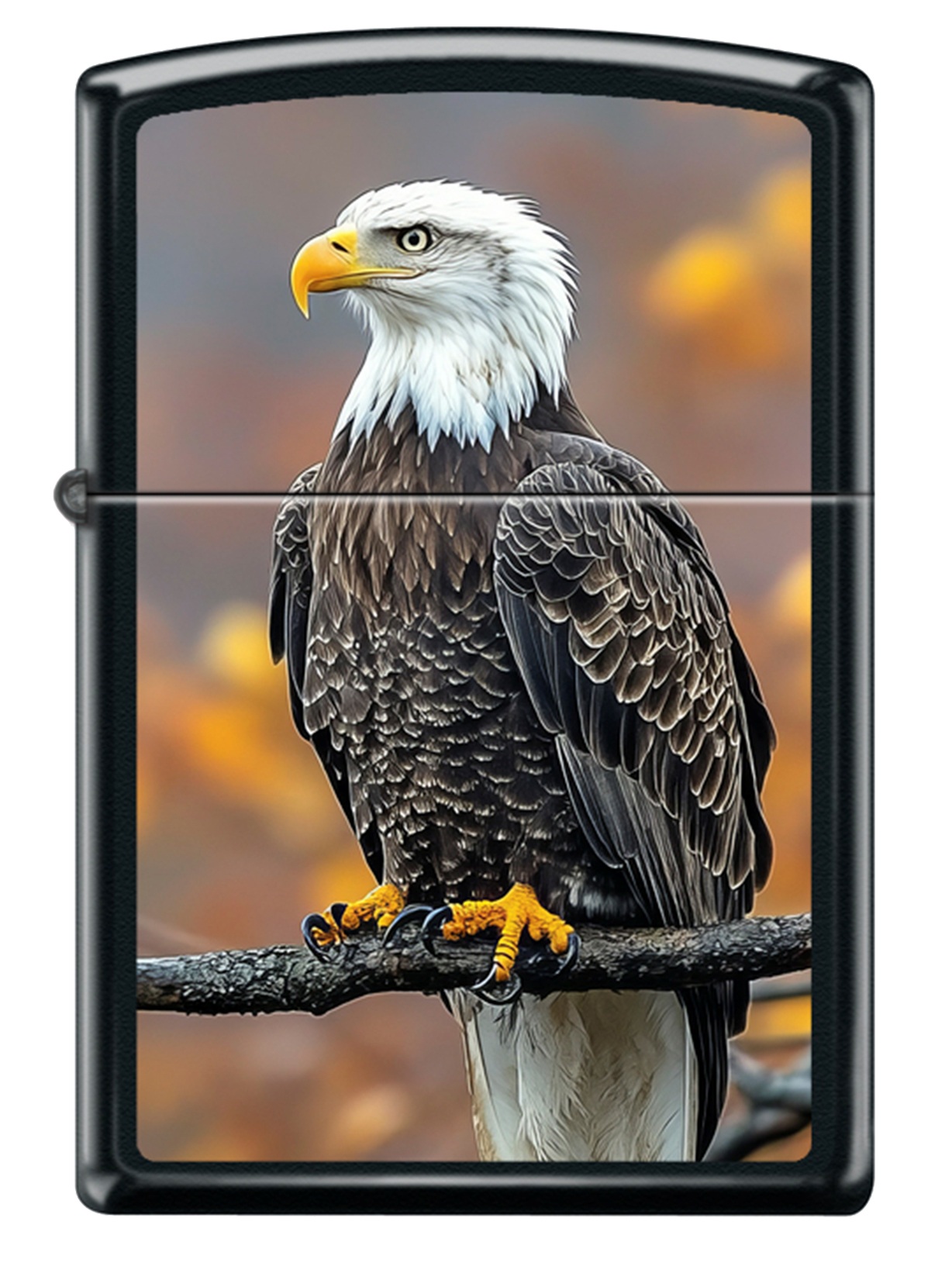 Front shot of Zippo Bejeweled Beetle Design High Polish Brass Windproof Lighter standing at a 3/4 angle.