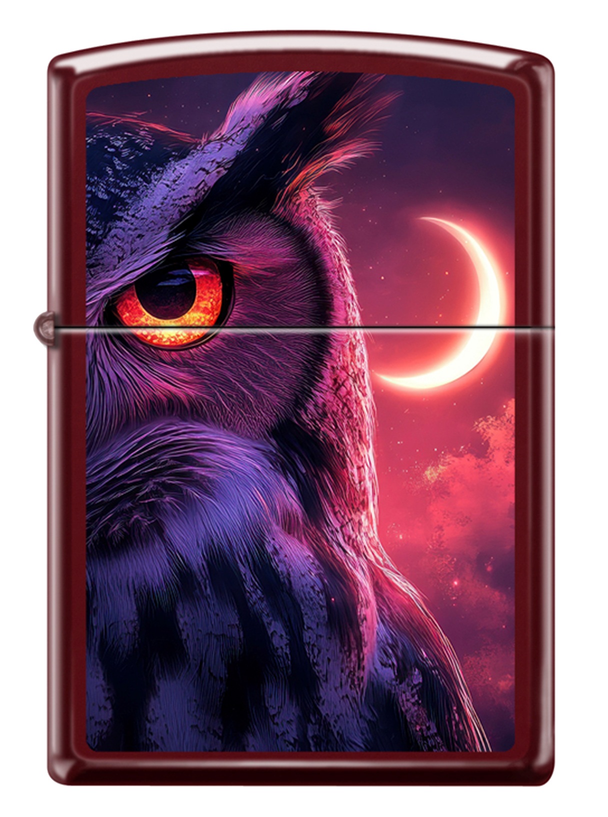 Front shot of Zippo Bejeweled Beetle Design High Polish Brass Windproof Lighter standing at a 3/4 angle.