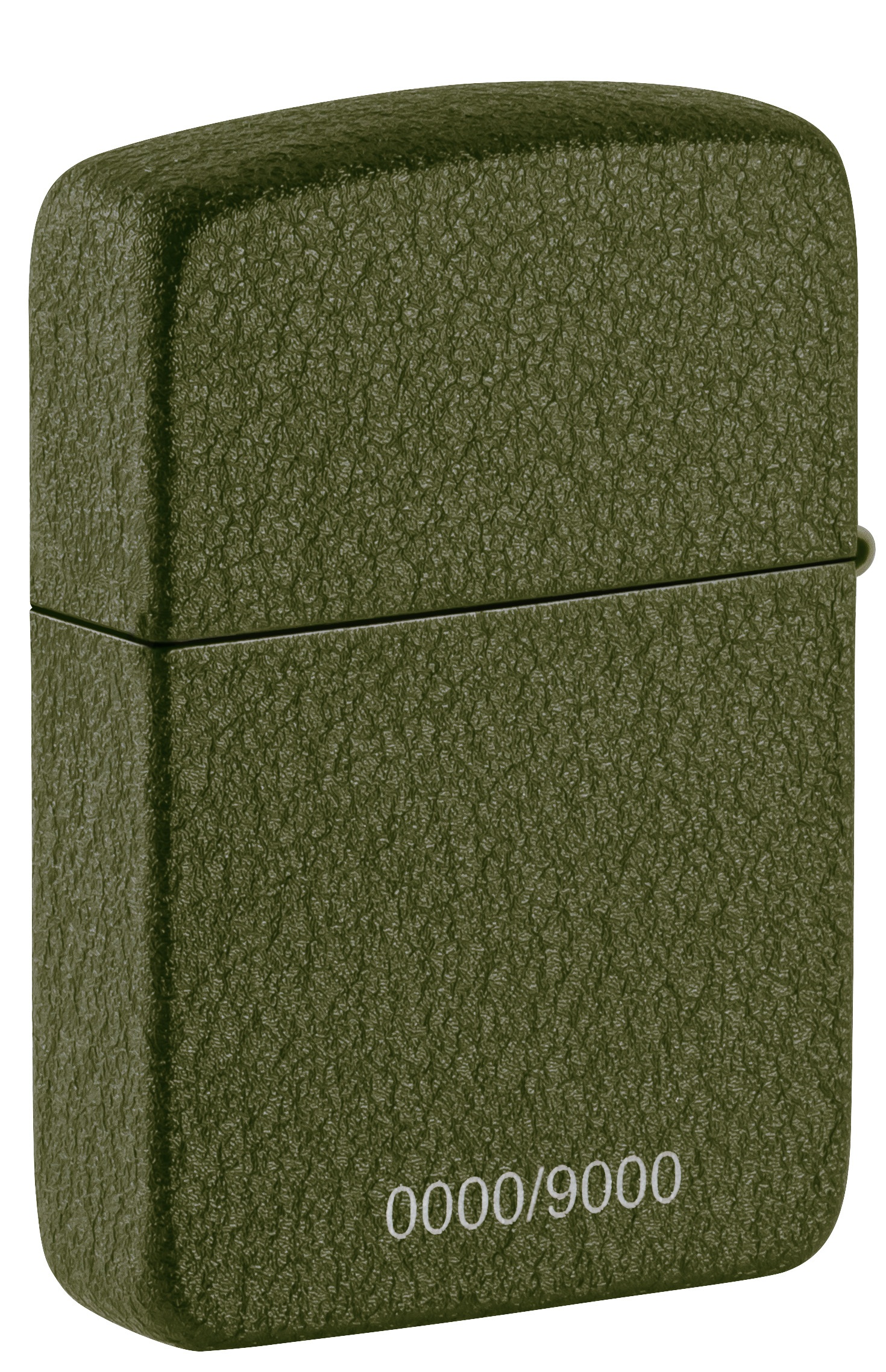 Front shot of Zippo Bejeweled Beetle Design High Polish Brass Windproof Lighter standing at a 3/4 angle.