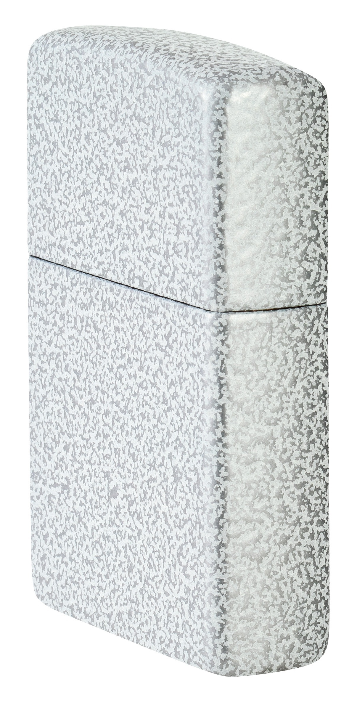 Front shot of Zippo Bejeweled Beetle Design High Polish Brass Windproof Lighter standing at a 3/4 angle.