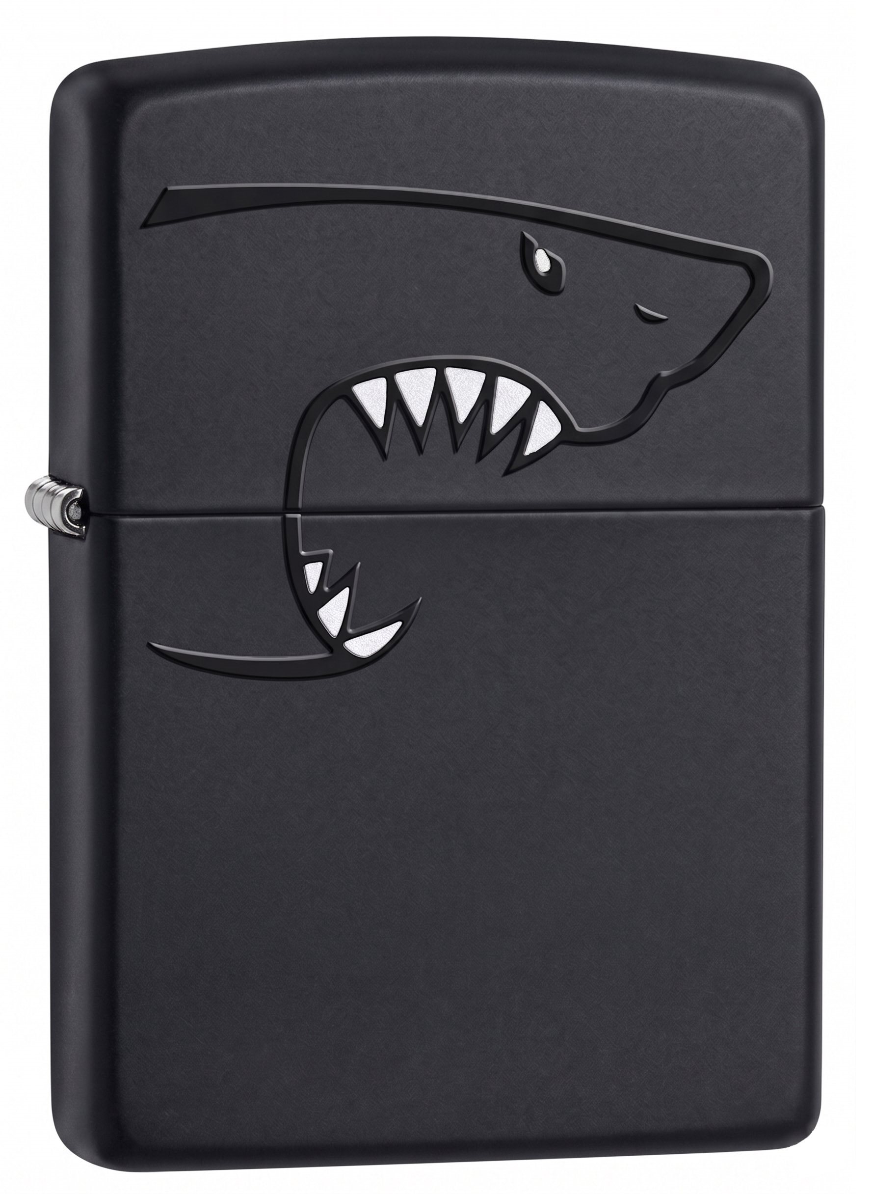 Front shot of Zippo Bejeweled Beetle Design High Polish Brass Windproof Lighter standing at a 3/4 angle.