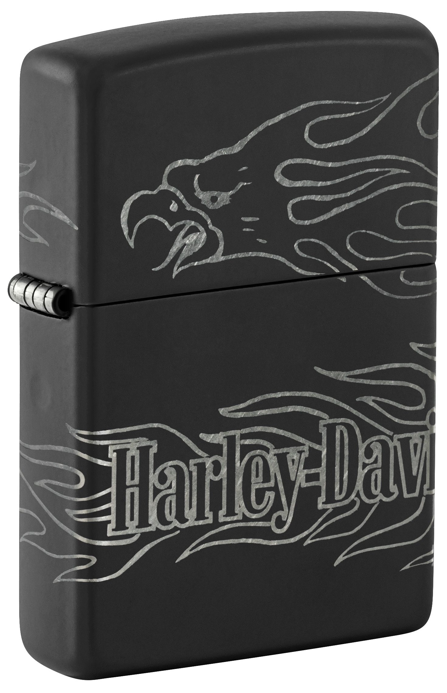 Front shot of Zippo Bejeweled Beetle Design High Polish Brass Windproof Lighter standing at a 3/4 angle.