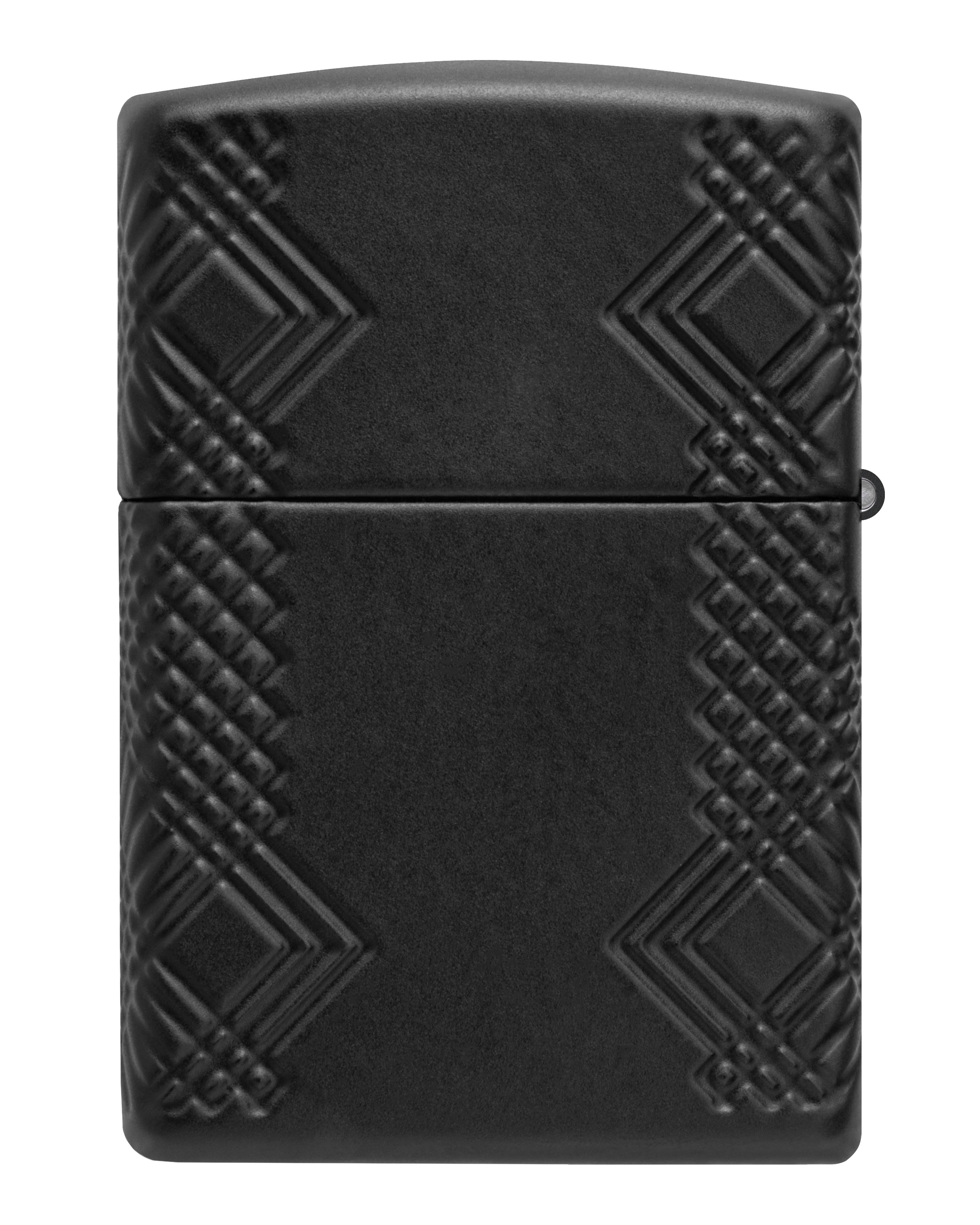Front shot of Zippo Bejeweled Beetle Design High Polish Brass Windproof Lighter standing at a 3/4 angle.
