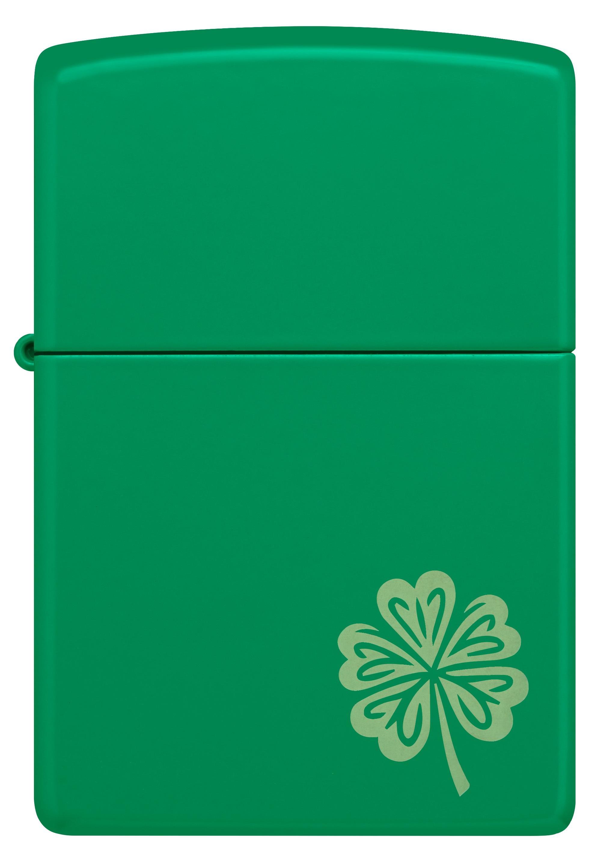 Front shot of Zippo Bejeweled Beetle Design High Polish Brass Windproof Lighter standing at a 3/4 angle.