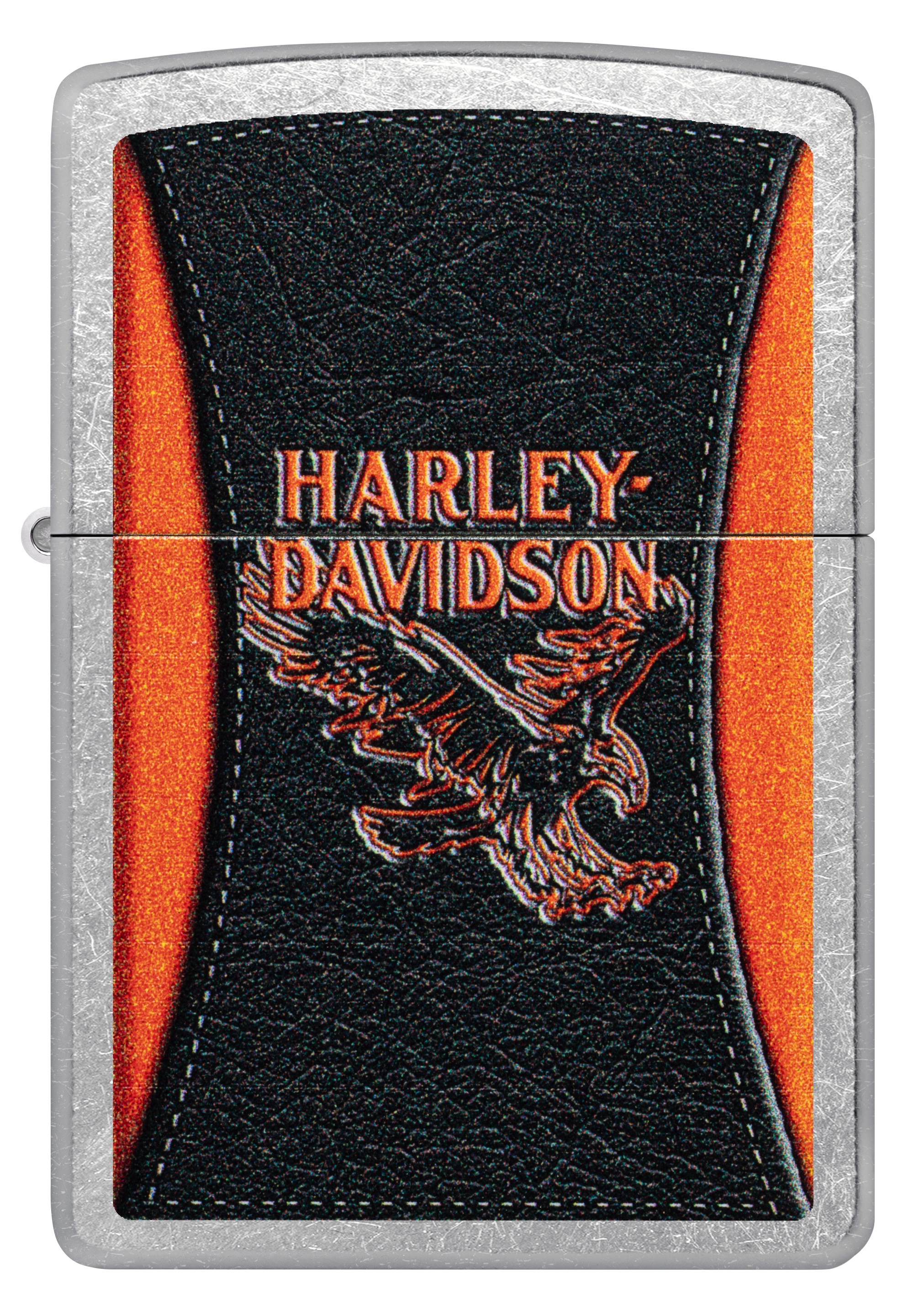 Front shot of Zippo Bejeweled Beetle Design High Polish Brass Windproof Lighter standing at a 3/4 angle.