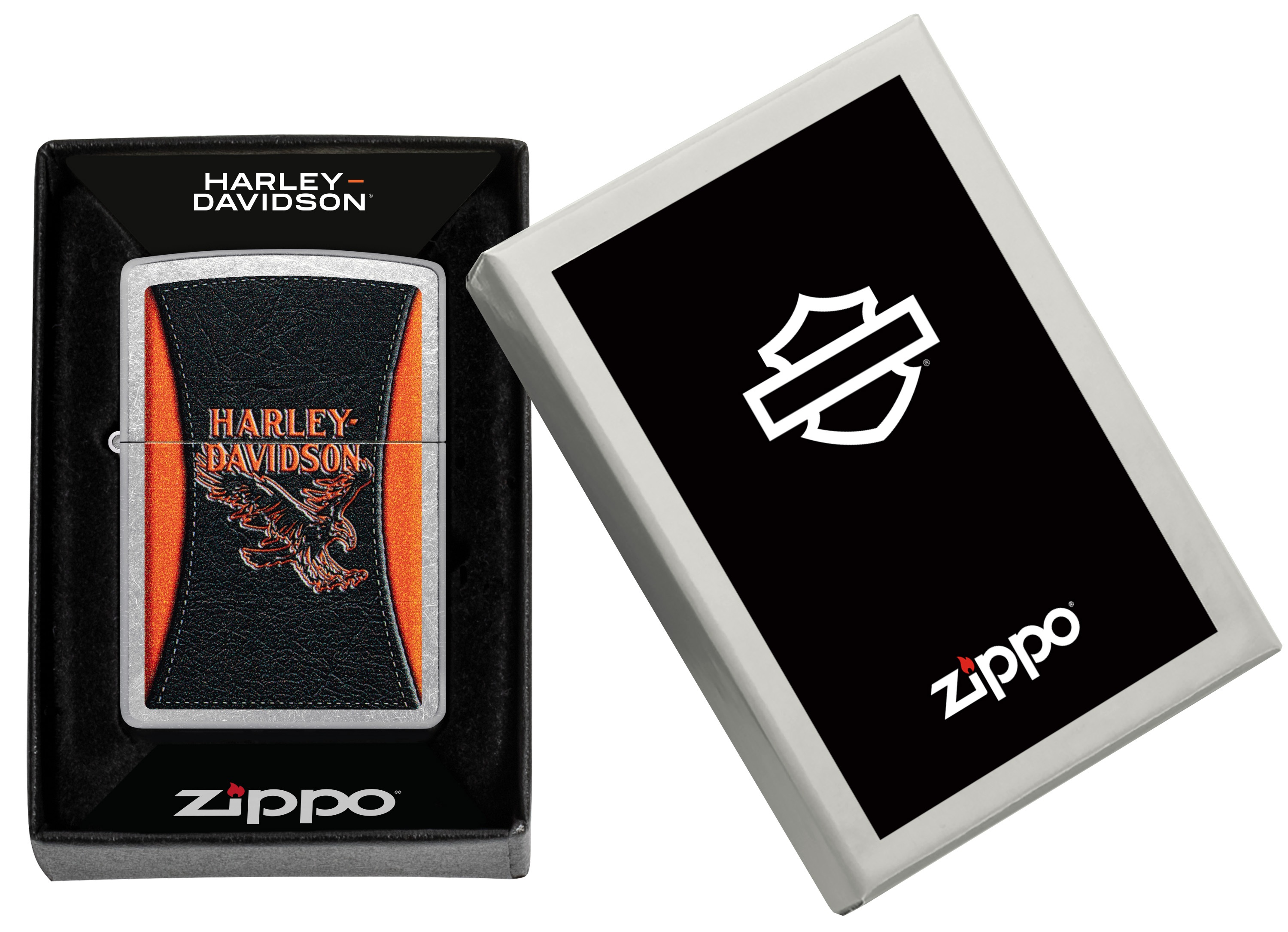 Front shot of Zippo Bejeweled Beetle Design High Polish Brass Windproof Lighter standing at a 3/4 angle.