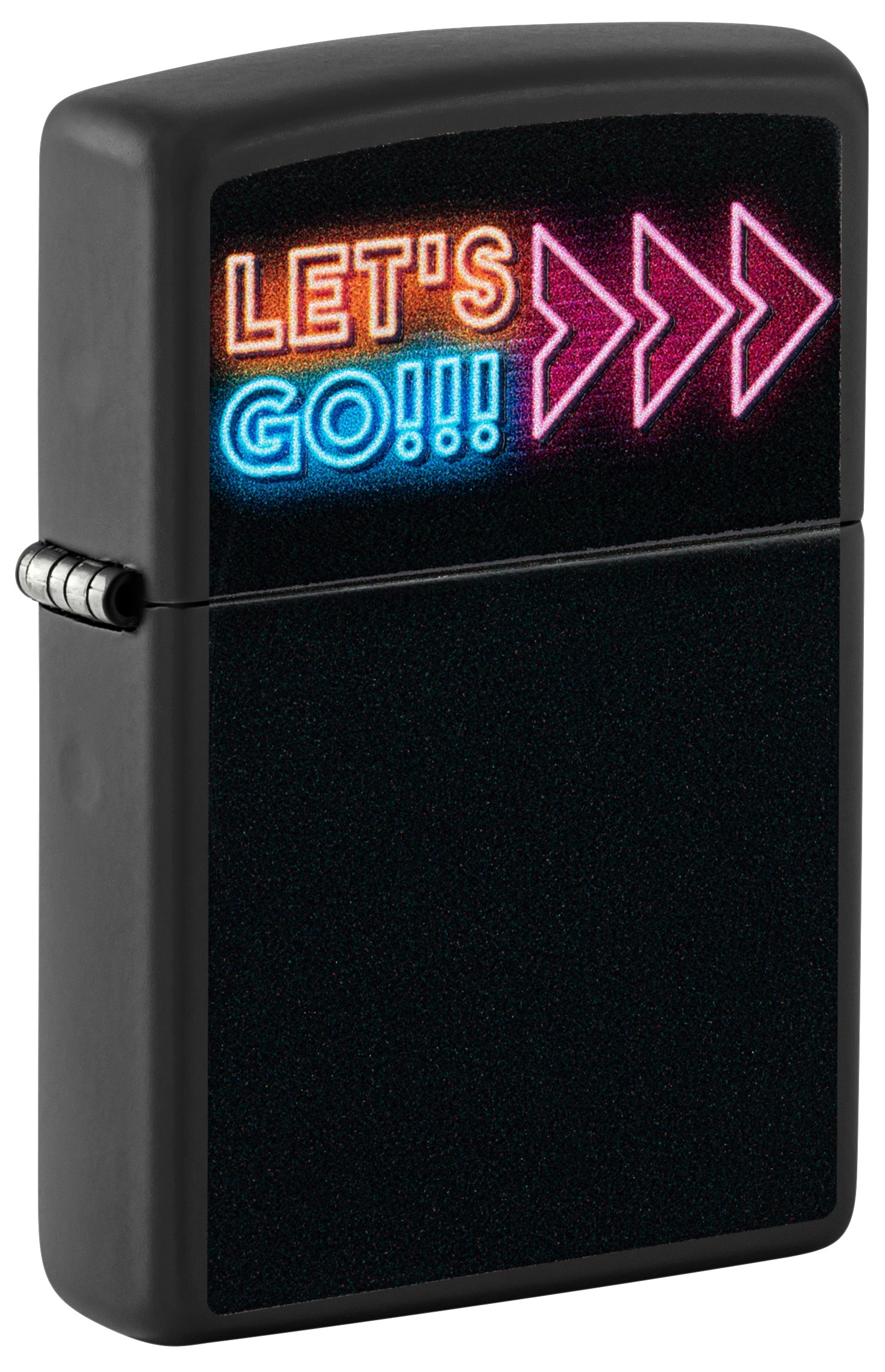 Front shot of Zippo Bejeweled Beetle Design High Polish Brass Windproof Lighter standing at a 3/4 angle.