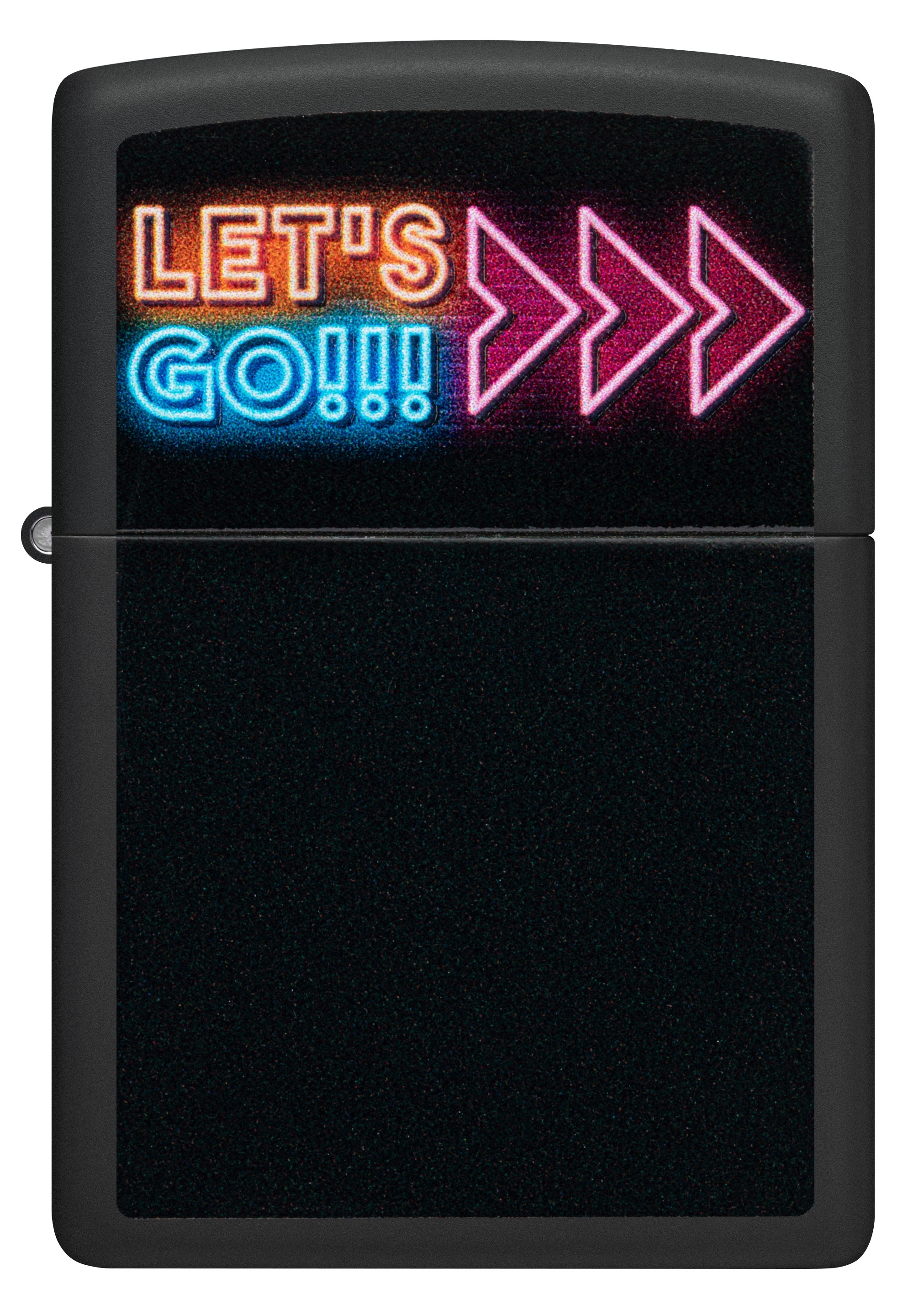 Front shot of Zippo Bejeweled Beetle Design High Polish Brass Windproof Lighter standing at a 3/4 angle.