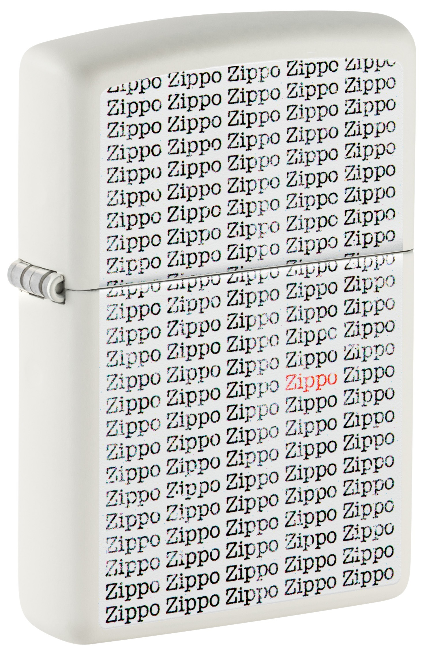 Front shot of Zippo Bejeweled Beetle Design High Polish Brass Windproof Lighter standing at a 3/4 angle.