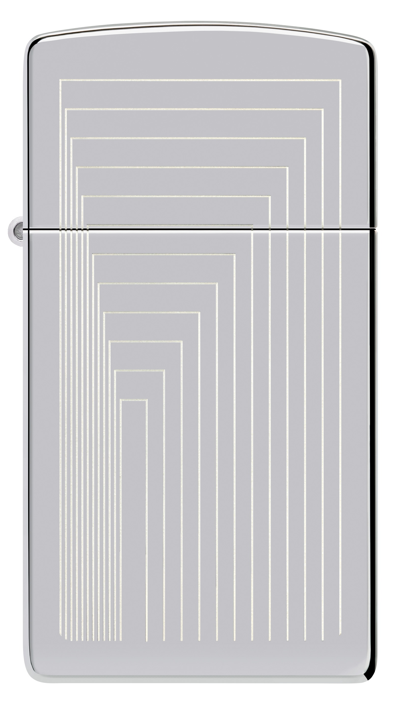 Front shot of Zippo Bejeweled Beetle Design High Polish Brass Windproof Lighter standing at a 3/4 angle.