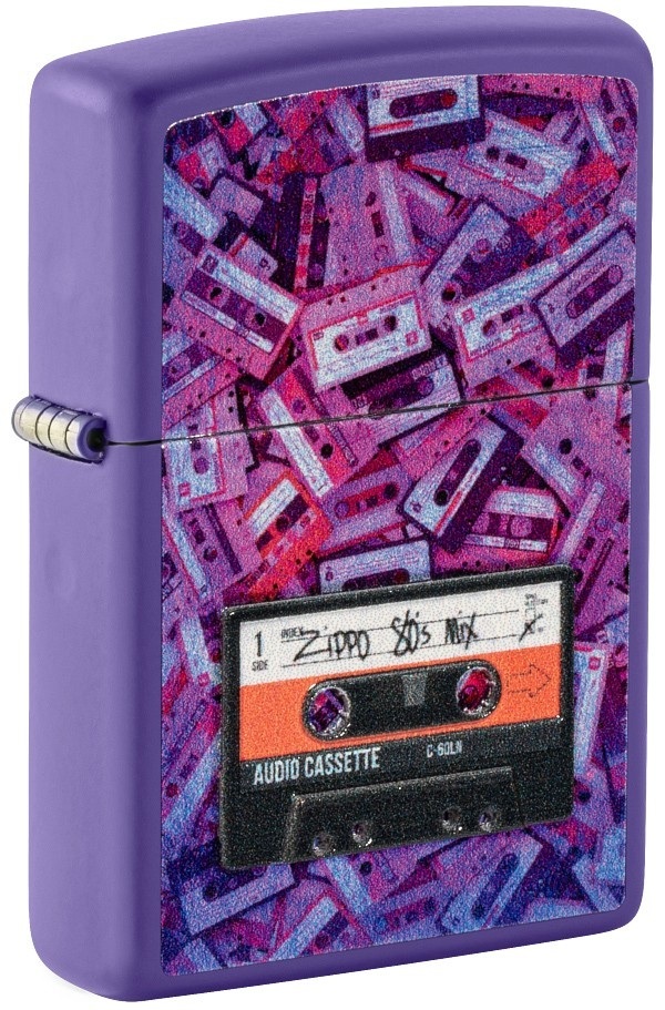 Front shot of Zippo Bejeweled Beetle Design High Polish Brass Windproof Lighter standing at a 3/4 angle.