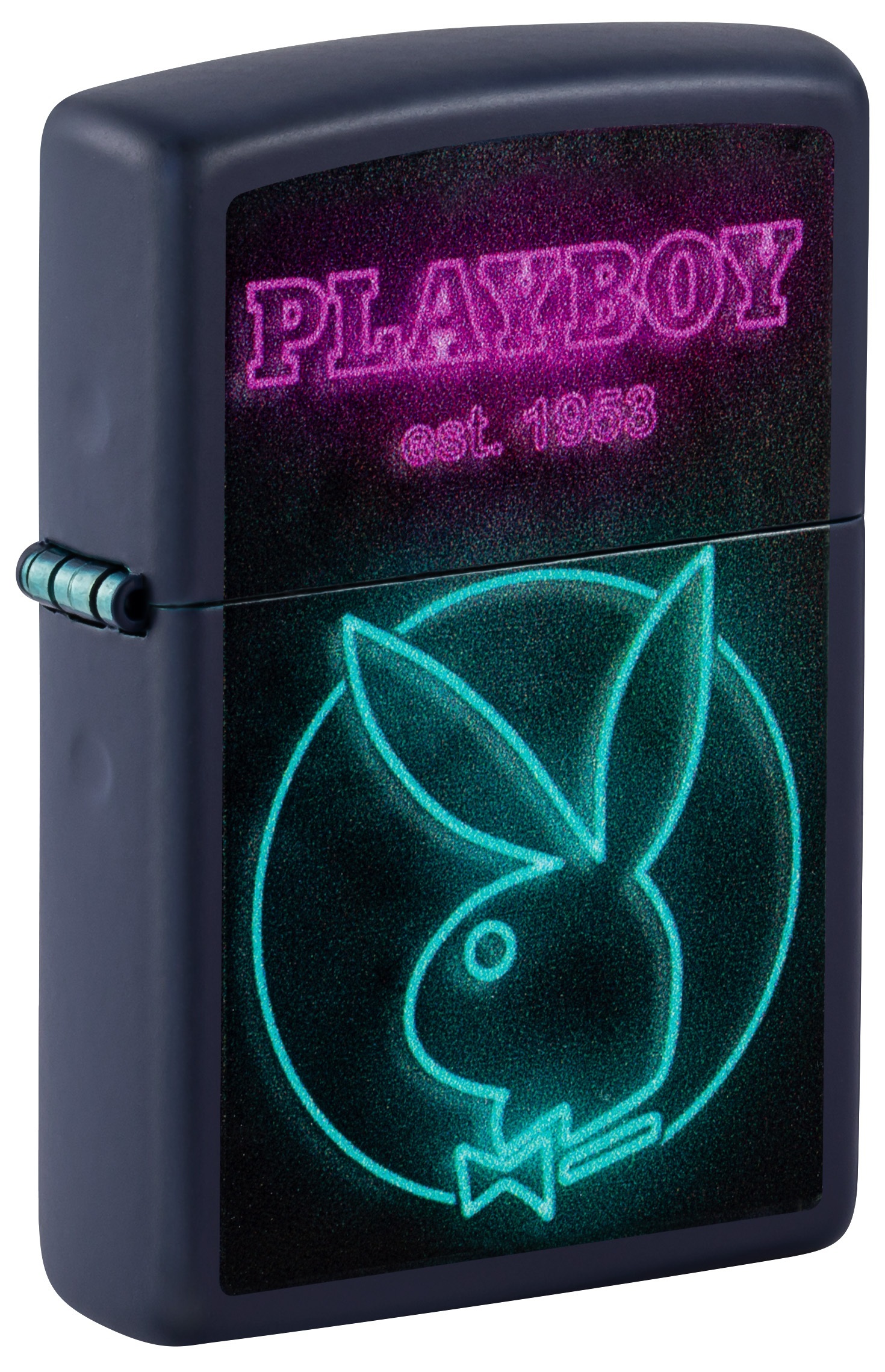 Front shot of Zippo Bejeweled Beetle Design High Polish Brass Windproof Lighter standing at a 3/4 angle.