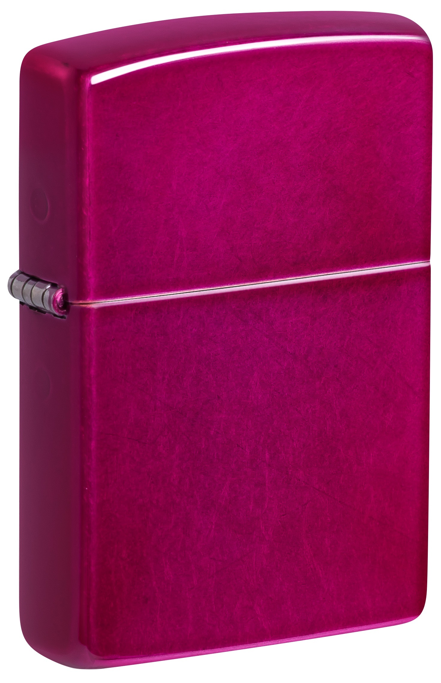 Front shot of Zippo Bejeweled Beetle Design High Polish Brass Windproof Lighter standing at a 3/4 angle.