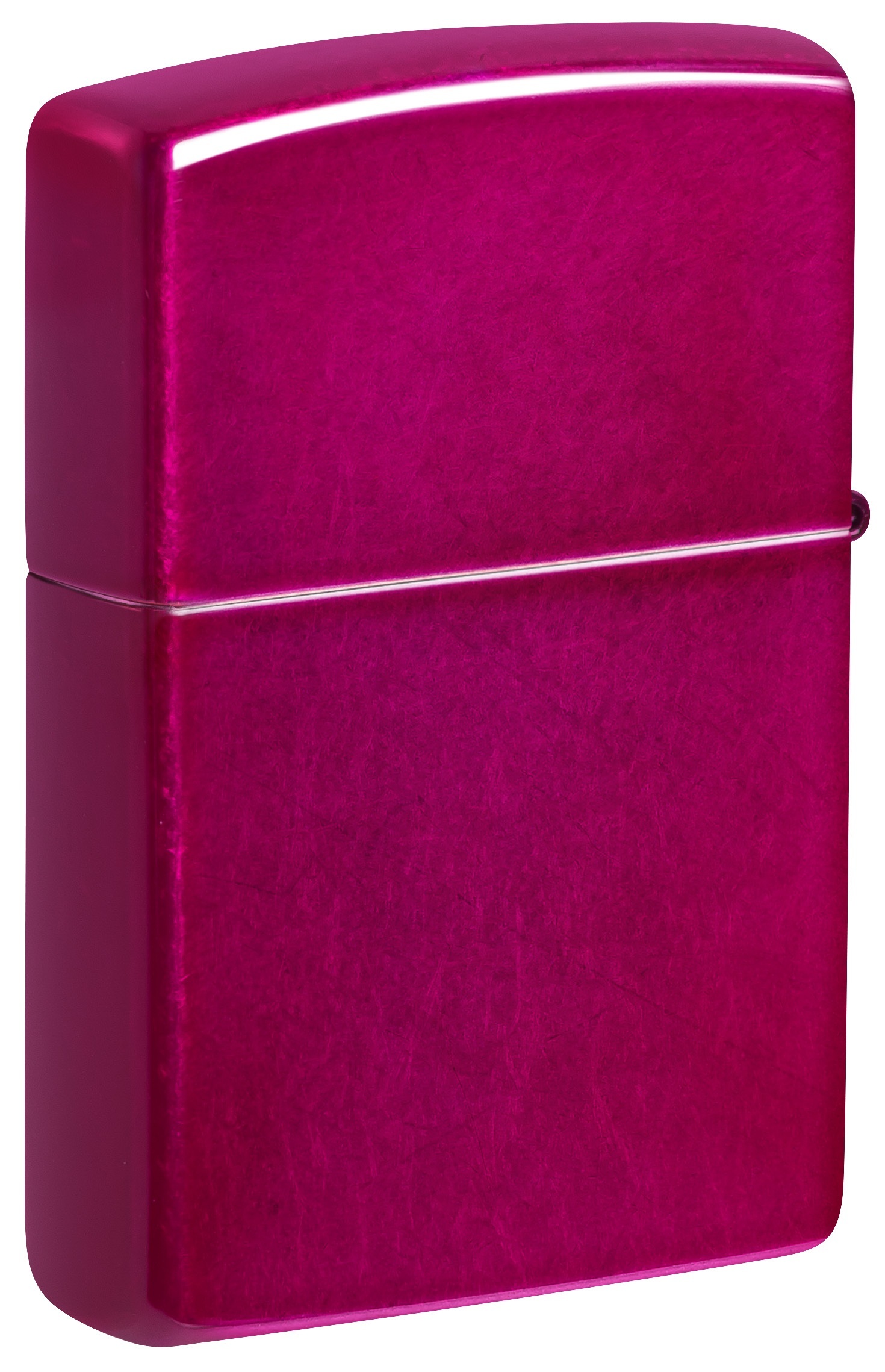 Front shot of Zippo Bejeweled Beetle Design High Polish Brass Windproof Lighter standing at a 3/4 angle.