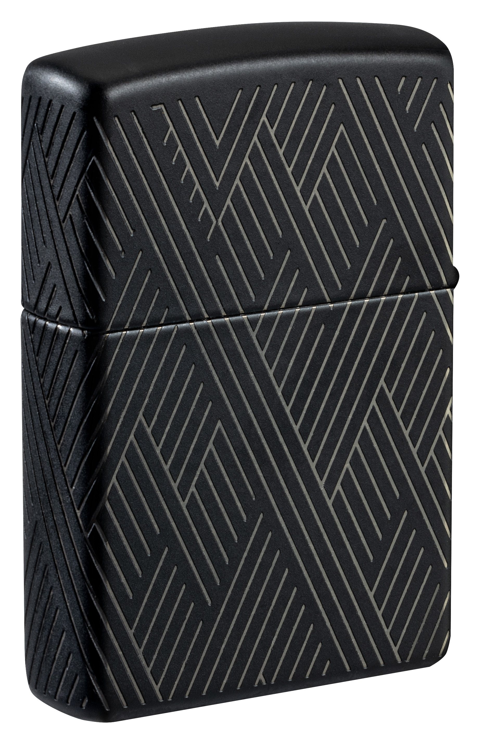 Front shot of Zippo Bejeweled Beetle Design High Polish Brass Windproof Lighter standing at a 3/4 angle.