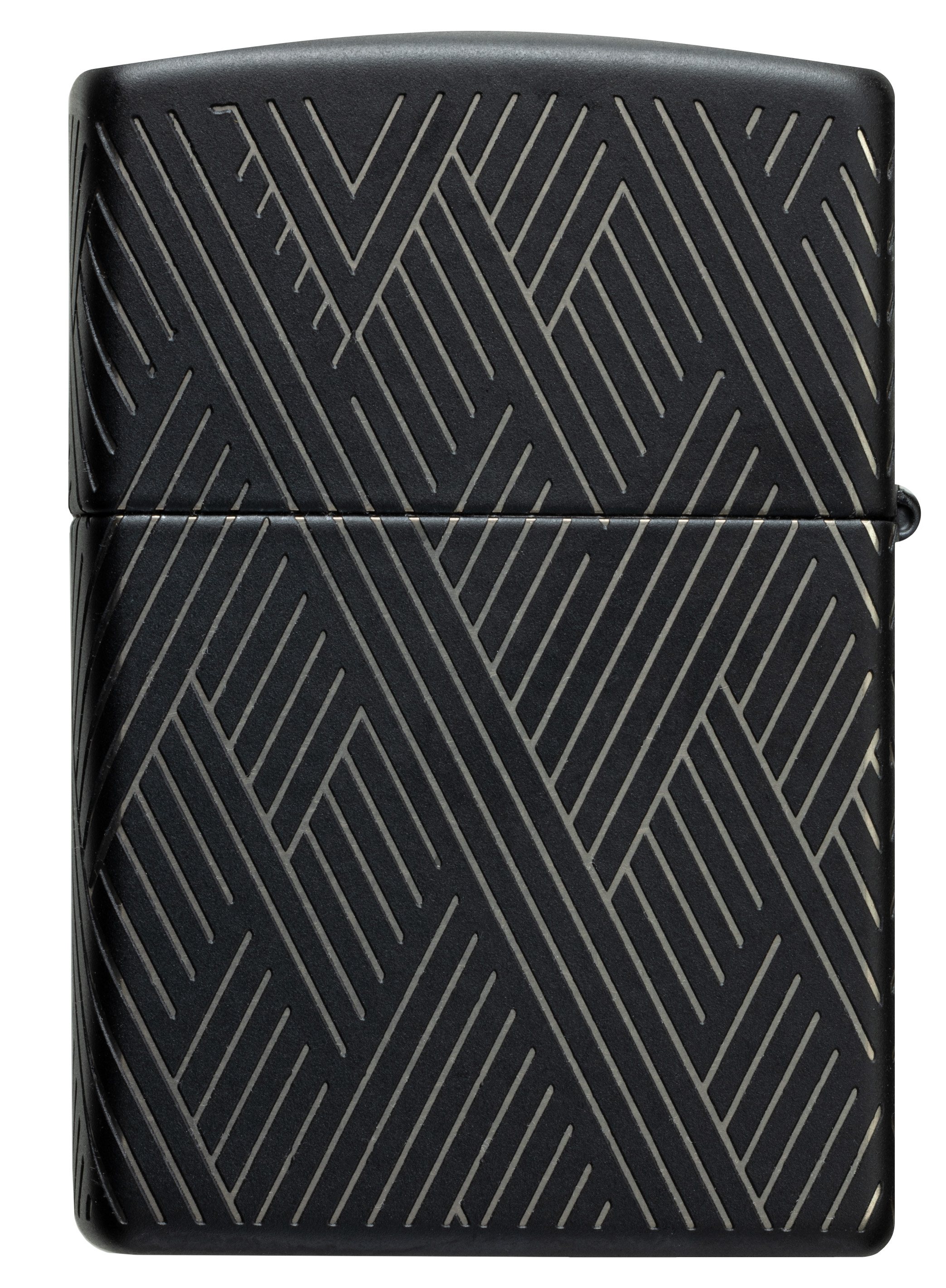 Front shot of Zippo Bejeweled Beetle Design High Polish Brass Windproof Lighter standing at a 3/4 angle.