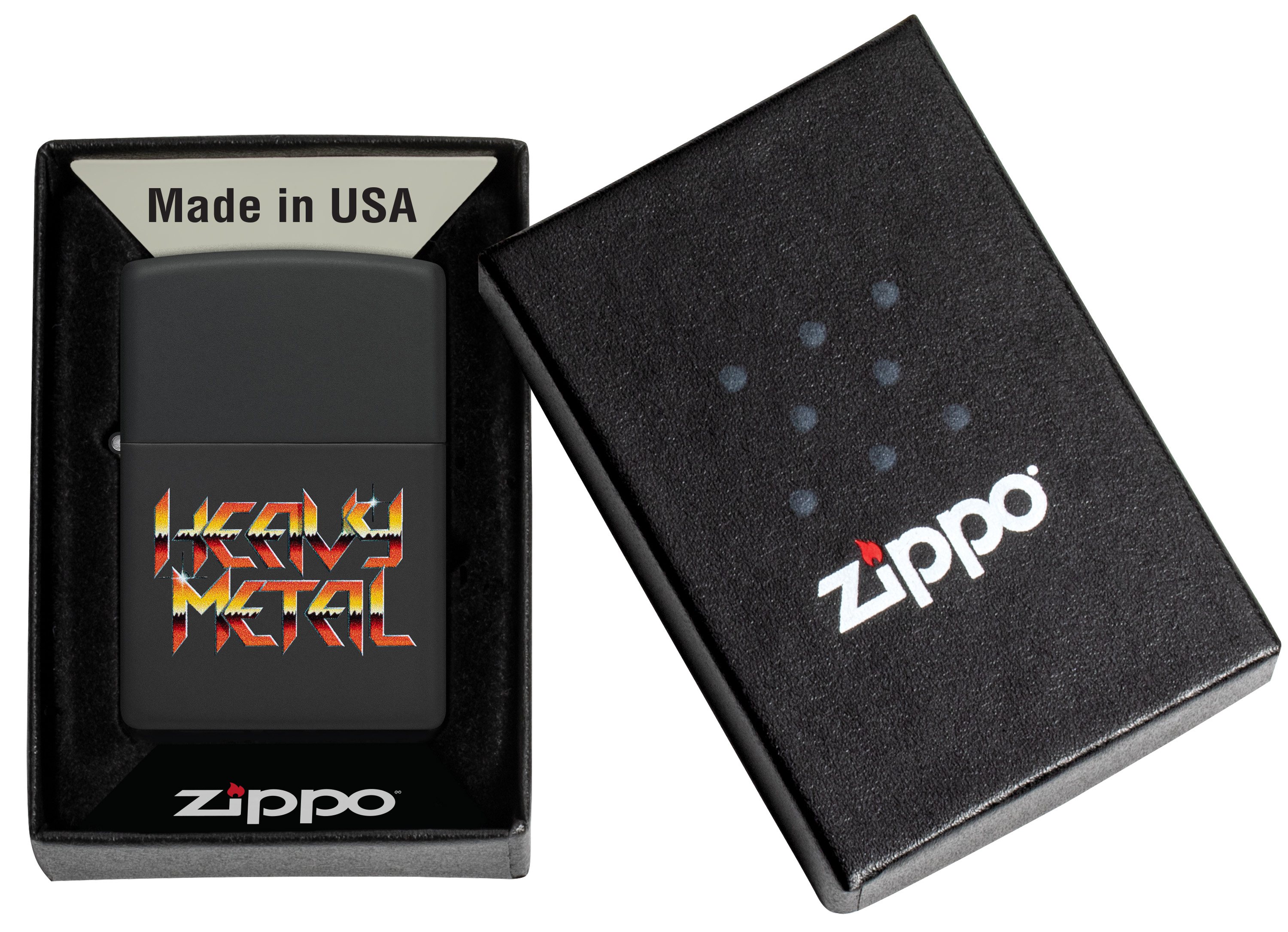 Front shot of Zippo Bejeweled Beetle Design High Polish Brass Windproof Lighter standing at a 3/4 angle.