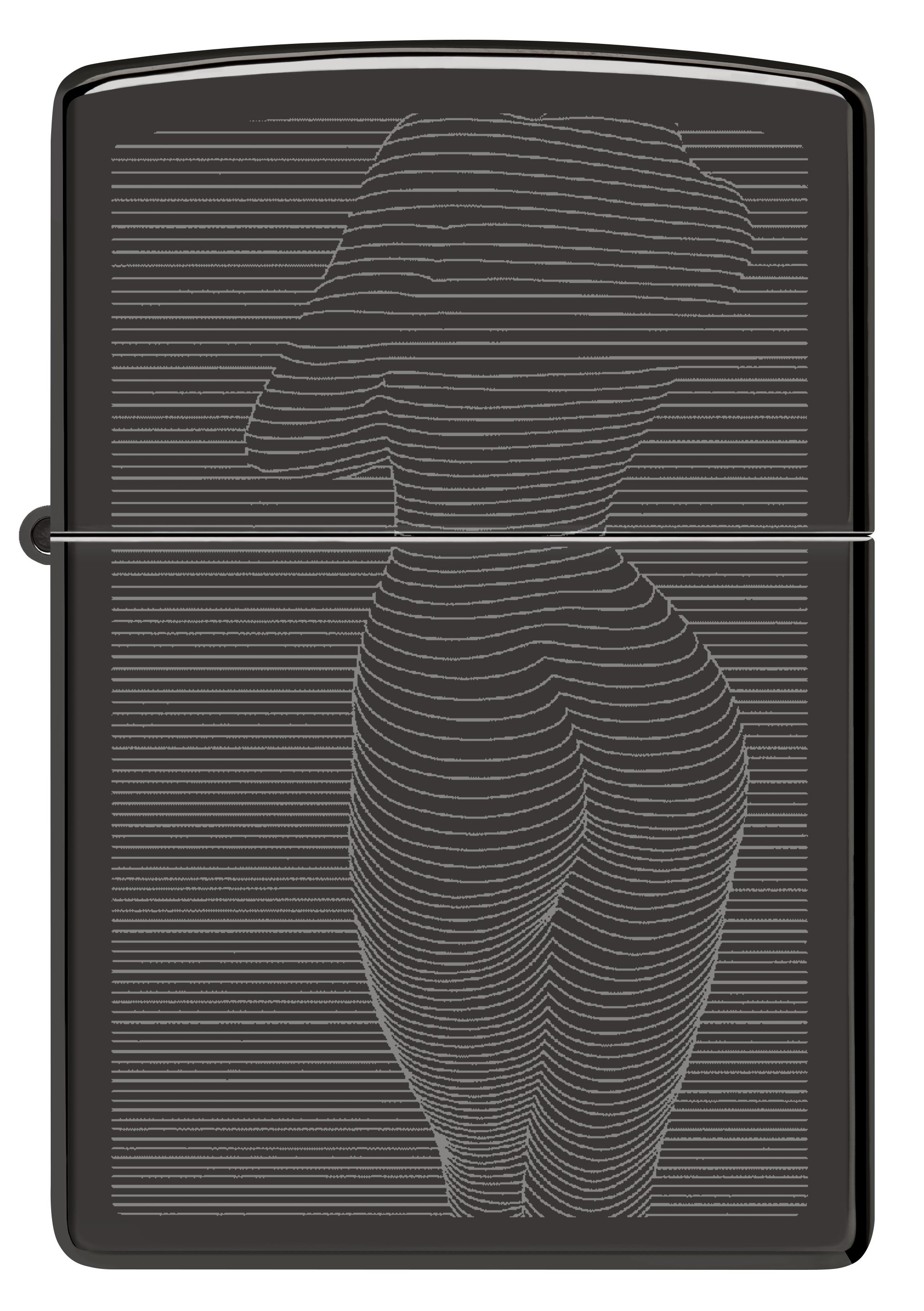 Front shot of Zippo Bejeweled Beetle Design High Polish Brass Windproof Lighter standing at a 3/4 angle.